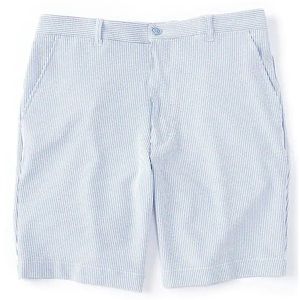 Blue & White Stripped Men Shorts